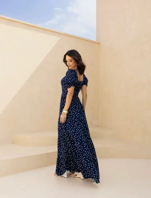 Vestido longo azul REF. 8647